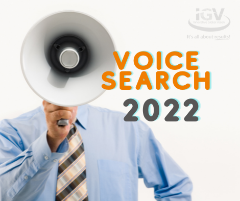 Voice Search - Hot Technology Trends 2022