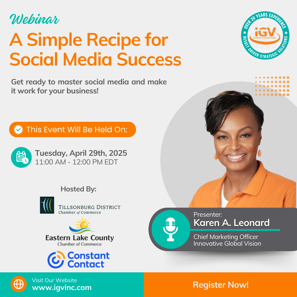 Social Media Success Webinar