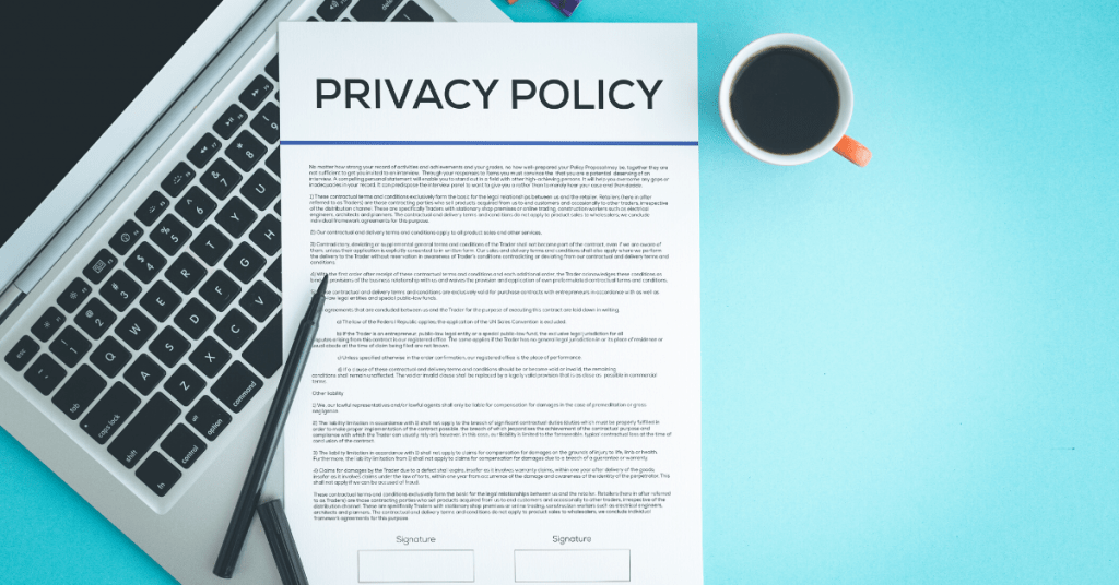 Small Business Website Privacy Policy
