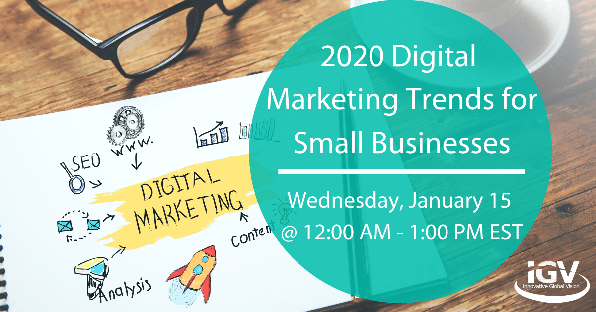 2020 Digital Marketing Trends for Small Businesses Webinar