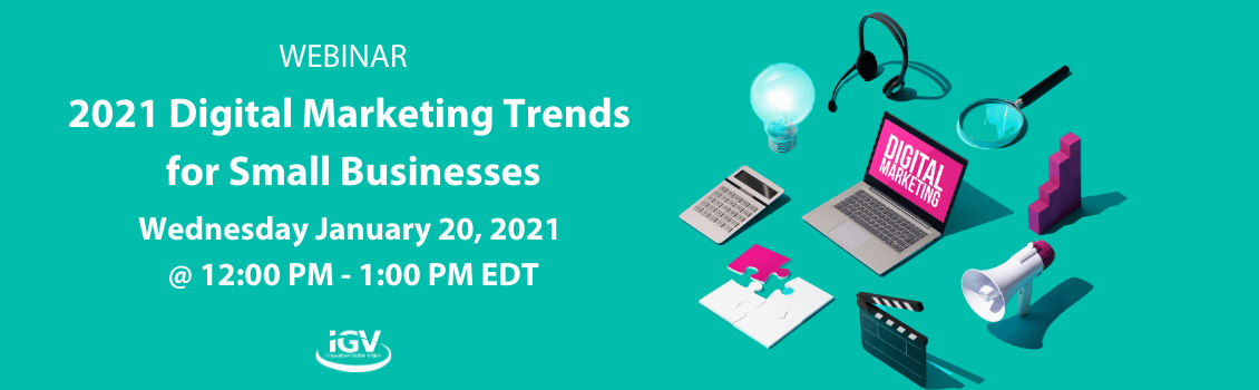 2021 Digital Marketing Trends for Small Businesses