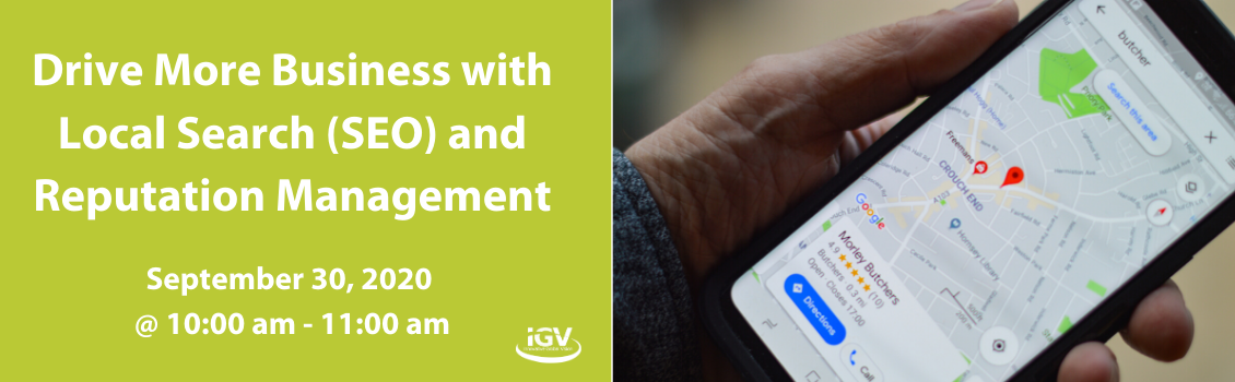 Drive More Business with Local Search (SEO) and Reputation Management