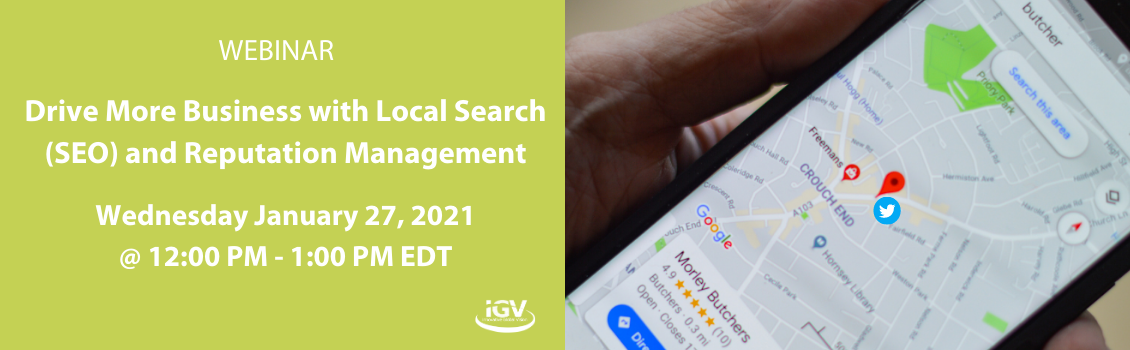 Drive More Business with Local Search (SEO) and Reputation Management
